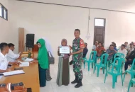 Babinsa Desa Mekarnangka Kopka Ato Suharto selalu Hadir Monitoring berbagai Kegiatan di Wilyah Binaanya